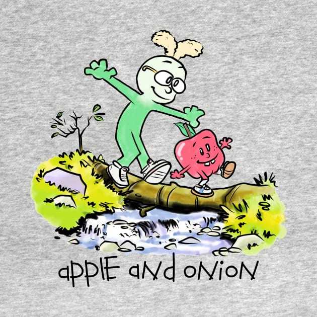 Apple & Onion by Owllee Designs